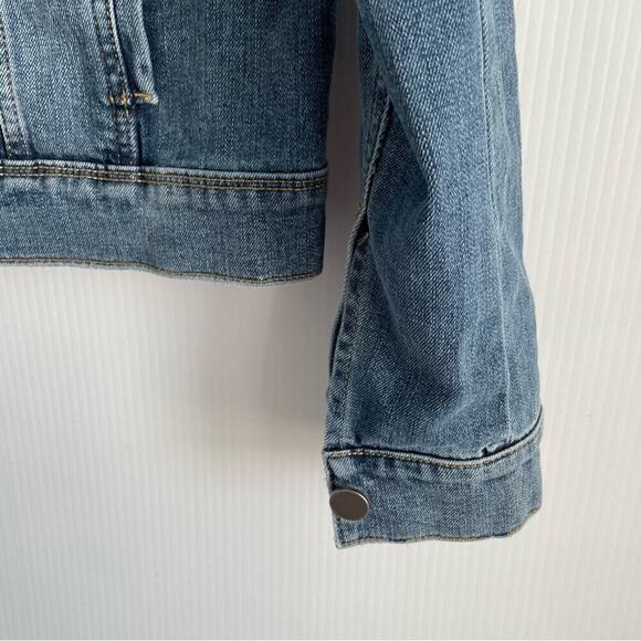Articles of Society denim jean jacket size small long sleeve collared button - Picture 2 of 8